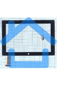 Сенсорное стекло (тачскрин) FPC-FC101J185-01, черное