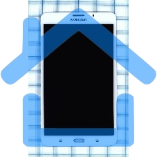 Модуль (матрица + тачскрин) для Samsung Galaxy Tab A 7.0 SM-T285 белый