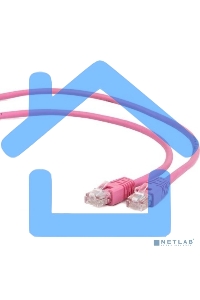Патч-корд UTP Cablexpert кат.5e, 0.5м, литой, многожильный, розовый