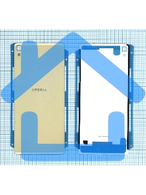 Задняя крышка для Sony Xperia XA F3115 F3112 F3116 золотая