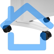 Конвектор электрический MTX CH-2000, белый, 2000 Вт, 25 м2, термостат