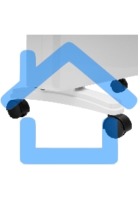 Конвектор электрический MTX CH-2000, белый, 2000 Вт, 25 м2, термостат