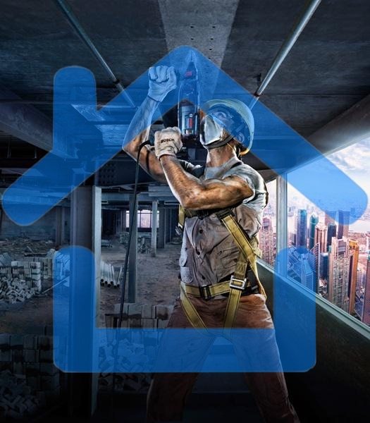 Перфоратор Bosch GBH 2-24 DRE патрон:SDS-plus уд.:2.7Дж 790Вт (кейс в комплекте)