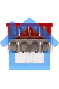 Электромонтажные экспресс-клеммы (2*2.5мм2) 5шт WAGO