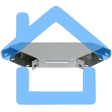 Угол для лотка горизонтальный 90град. 400х50 с кр. ИЭК CLP2P-050-400