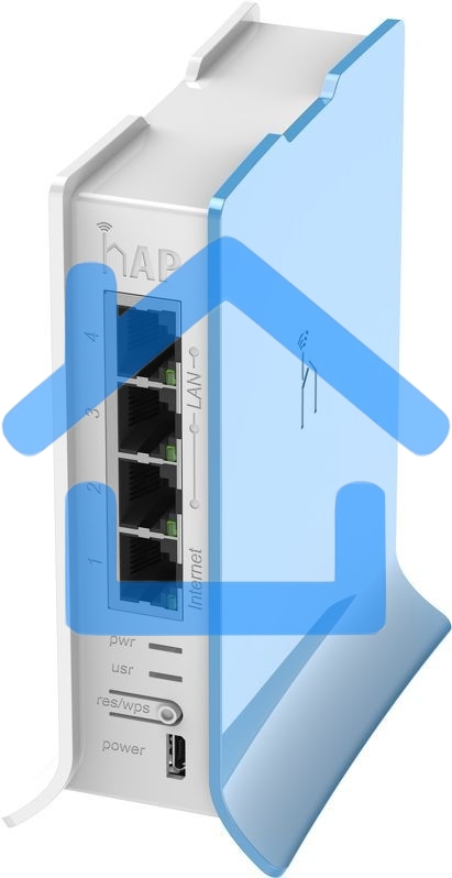 Беспроводной маршрутизатор Mikrotik RB941-2nD MikroTik RouterBOARD hAP lite