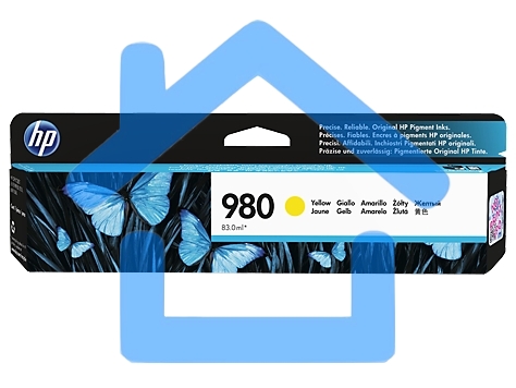 Картридж струйный HP D8J09A желтый для HP OJ Ent X585/X555 (6600стр.)