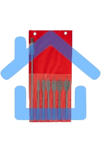 Набор сверл Matrix перовых по дереву, 10-12-16-18-20-25 мм, 6 шт., удлинитель 300 мм 6-гран. хвост.