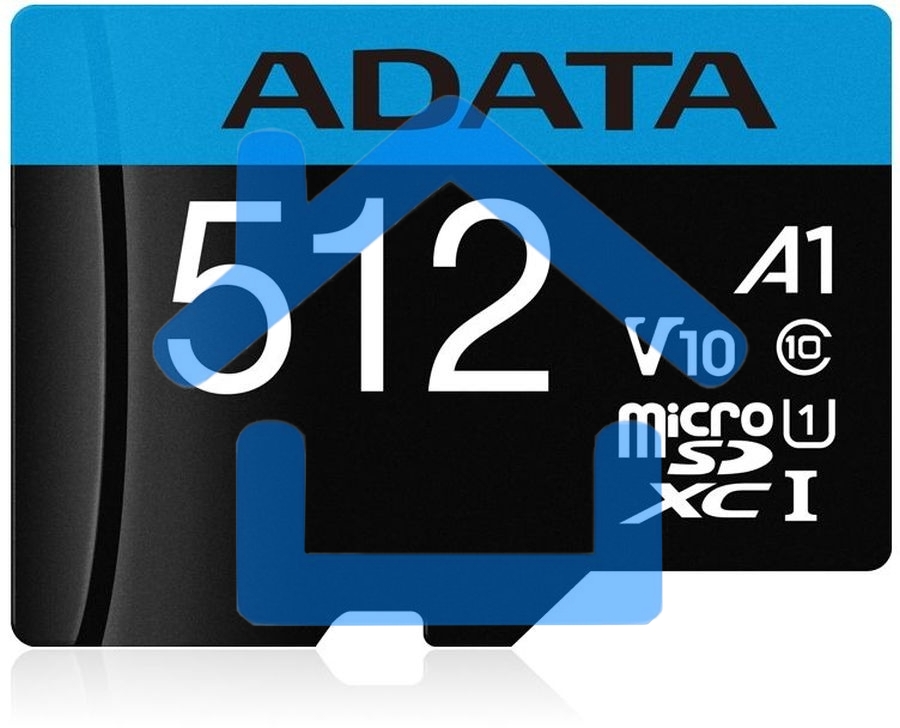 Карта памяти MICRO SDXC 512Gb AUSDX512GUICL10A1-RA1 ADATA