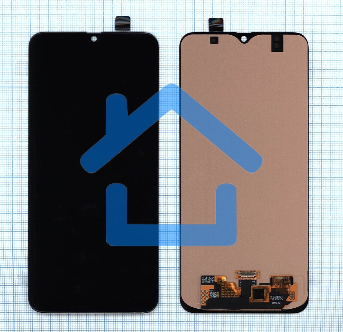 Дисплей для Samsung Galaxy M31 SM-M315F в сборе с тачскрином (OLED) черный