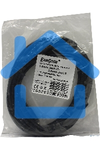 Кабель-удлинитель звуковой Exegate (3.5мм Jack M - 3.5мм Jack F) 5м позолоченные разъемы