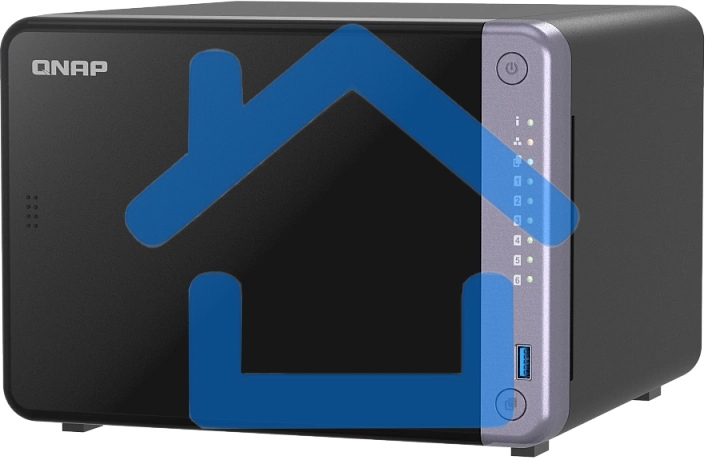 Сетевое хранилище NAS Qnap TS-632X-4G 6-bay настольный Alpine AL-524