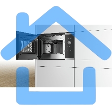 Микроволновая печь встраиваемая Bosch BFL554MS0 нержавеющая сталь/черный, 25 л, 900 Вт, переключатели - поворотный механизм/сенсор