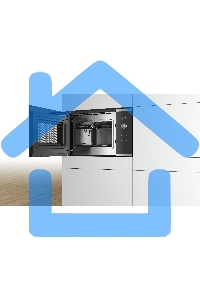 Микроволновая печь встраиваемая Bosch BFL554MS0 нержавеющая сталь/черный, 25 л, 900 Вт, переключатели - поворотный механизм/сенсор