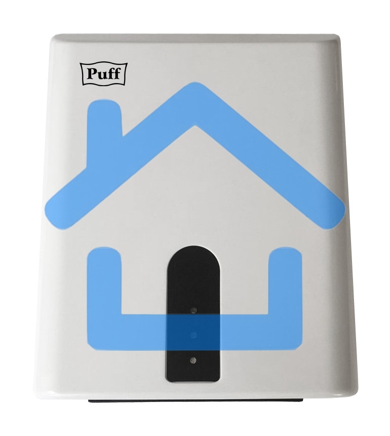 Электросушитель для рук PUFF Puff-8810 1,2 кВт, ABS пластик