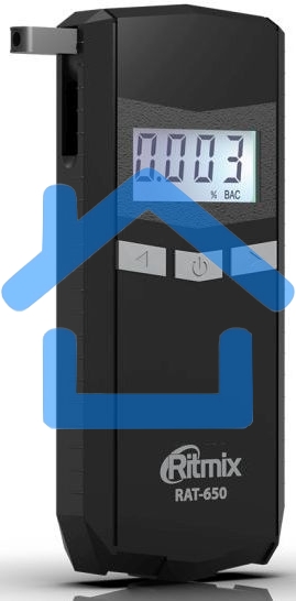 Алкотестер Ritmix RAT-650 электрохимический черный