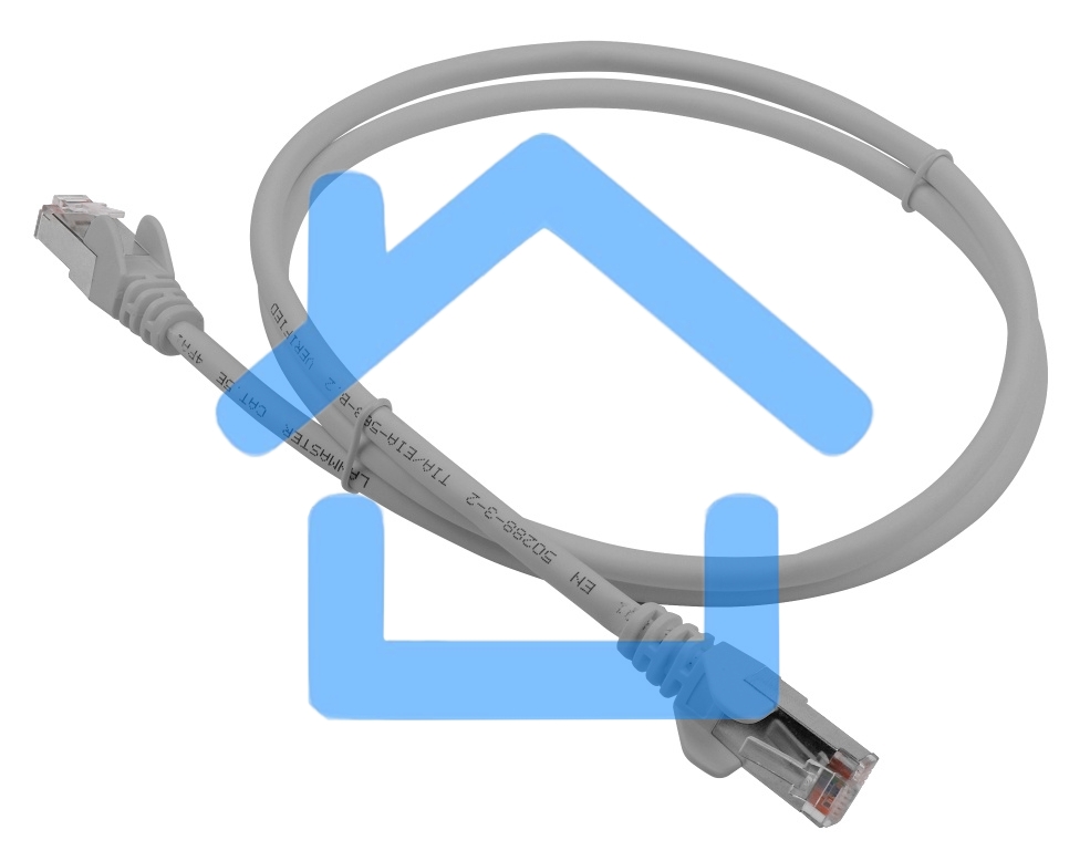 Кабель Патч-корд Lanmaster FTP LAN-PC45/S5E-2.0-GY вилка RJ-45-вилка RJ-45 кат.5е 2м серый LSZH (уп.:1шт)