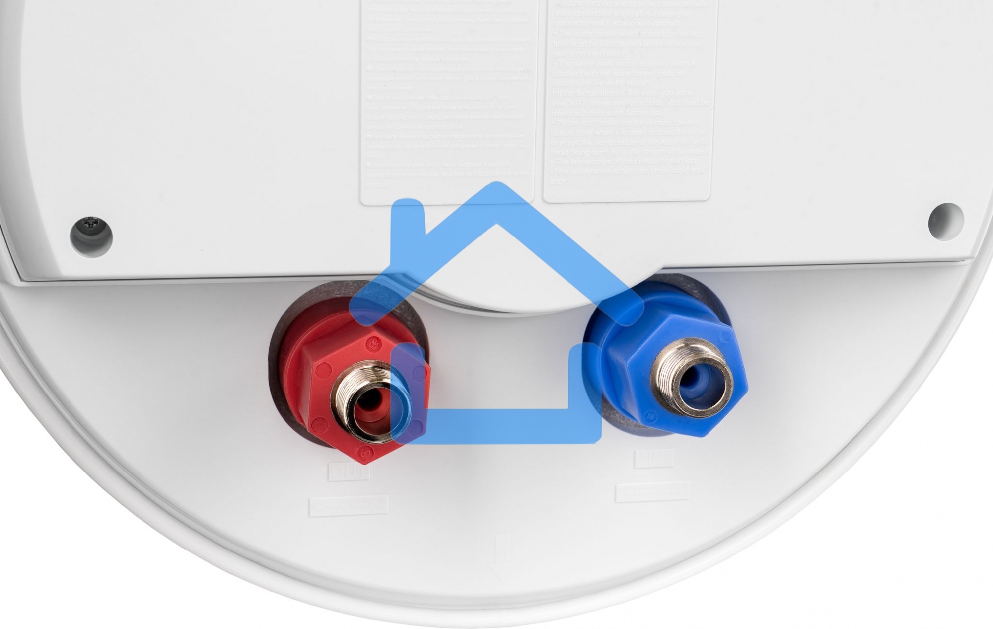 Водонагреватель Candy CR80V-B2SL(R) 1.5кВт 80л электрический настенный/белый