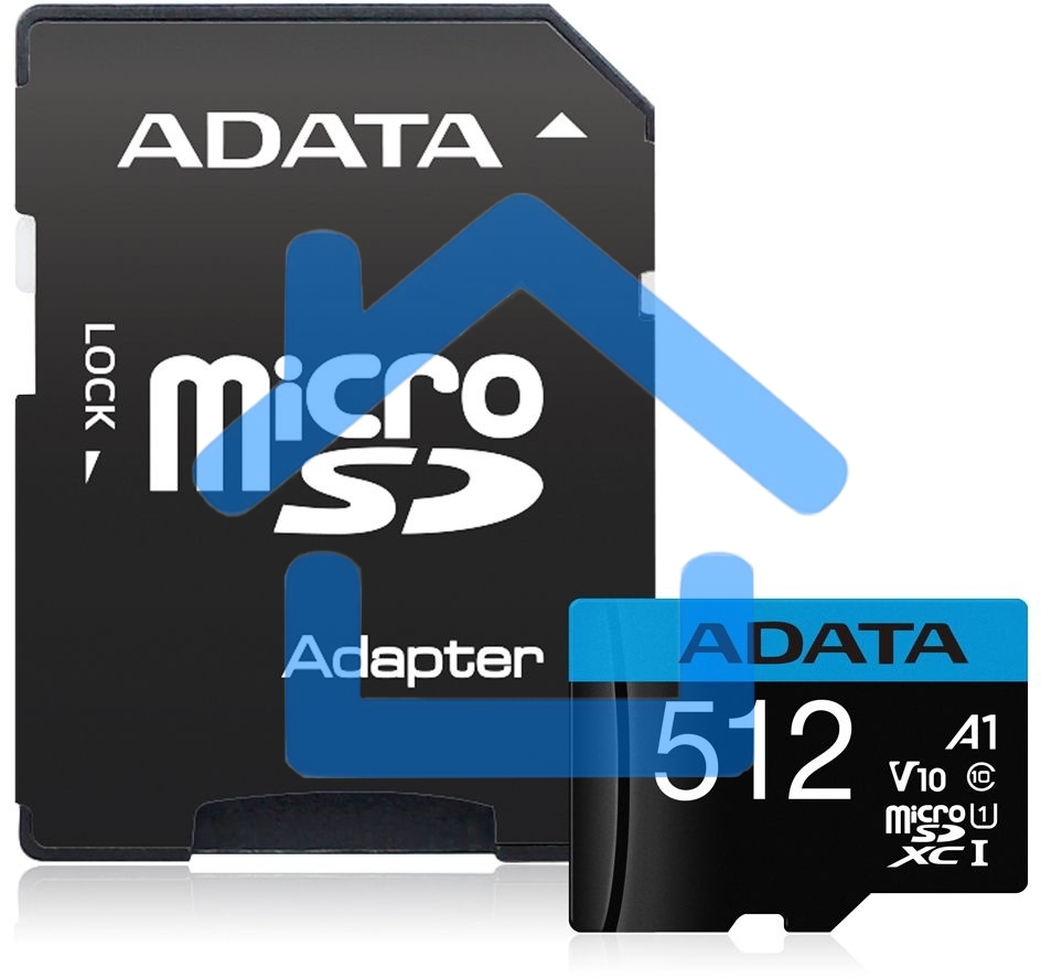 Карта памяти MICRO SDXC 512Gb AUSDX512GUICL10A1-RA1 ADATA