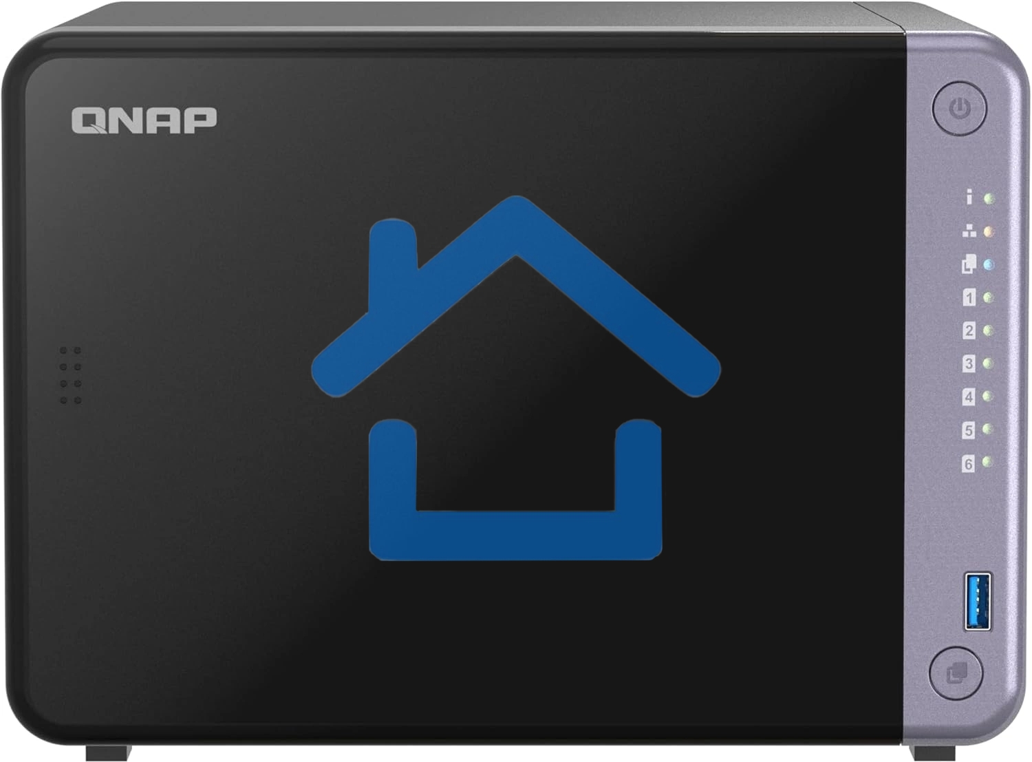 Сетевое хранилище NAS Qnap TS-632X-4G 6-bay настольный Alpine AL-524