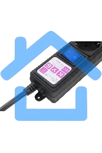 Фильтр-удлинитель PC 3м 6р, черный 16А, SPG6-B2