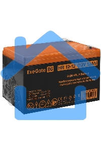 Батарея ExeGate HR 12-12 (12V 12Ah 1251W), клеммы F2
