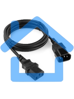 Кабель питания сист.блок-монитор Gembird 1.8м, VDE(0.75мм), черный, с зазем., пакет PC-189-VDE