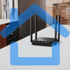 Роутер беспроводной TP-Link Archer C54 AC1200 10/100BASE-TX черный