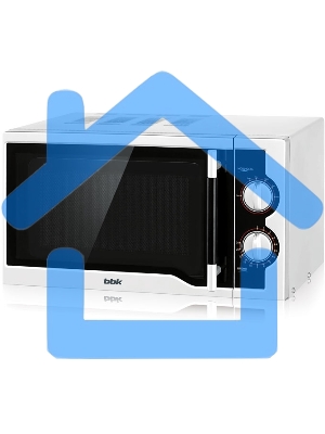 Микроволновая печь BBK 23MWS-928M/W/RU белый, 23 л, 900 Вт, поворотный механизм