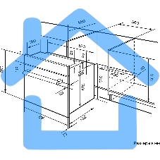 Духовой шкаф Электрический LEX EDM 6070С BL черный, встраиваемый