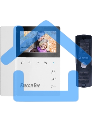Видеодомофон Falcon Eye Lira + AVP-505 ассорти