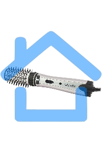 Фен-расческа Galaxy Line GL 4404, сиреневый с черным, 1200 Вт, 2 насадки (диаметр 50 мм и 30 мм), 2 направления вращения насадок, 2 скоростных режима, керамическое покрытие насадок, функция 