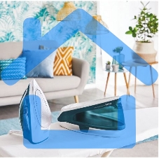 Парогенератор Tefal SV6115E0 2200Вт бирюзовый/белый