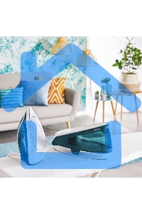 Парогенератор Tefal SV6115E0 2200Вт бирюзовый/белый