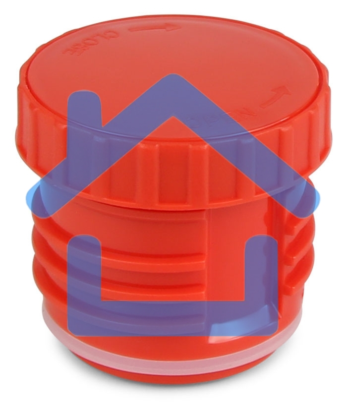 Термос Starwind 20-1200 1.2 л, серебристый/красный, картонная коробка