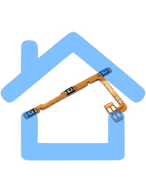 Шлейф кнопки включения и кнопок громкости для Realme C12