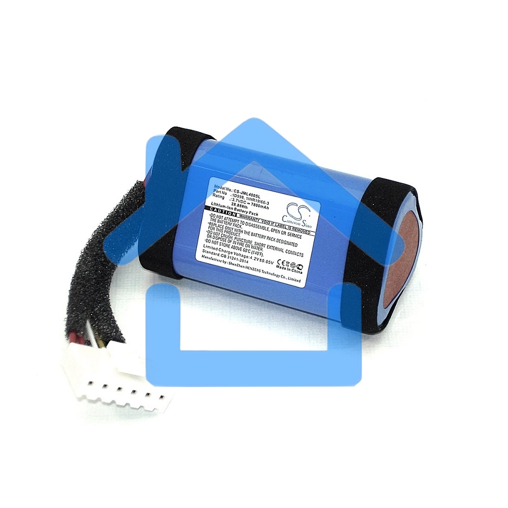 Аккумуляторная батарея CameronSino CS-JML400SL для JBL Charge 4 3.7V 7800mAh 28.86Wh