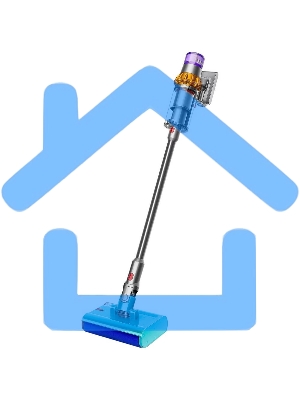 Пылесос вертикальный Dyson V15s Detect Submarine (448798-01) серый, питание от аккумулятора, 240 Вт, уборка влажная/сухая, пылесборник 0,76 л, работа от АКБ max 60 мин.