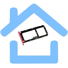 Лоток для SIM-карты Xiaomi Mi 5X красный