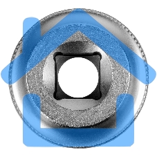 Головка торцевая удлиненная, 30 мм, 6-гранная, CrV, под квадрат 1/2