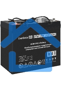 Батарея ExeGate DTM 1255 (12V 55Ah, под болт М6)