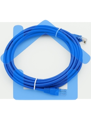 Сетевое оборудование Patchcord molded 5E Copper 5m blue