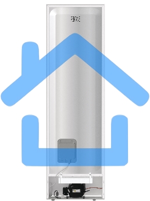 Холодильник Gorenje NRK6201EW4 белый (двухкамерный) (NO FROST)