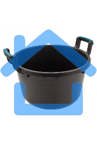 Таз круглый Matrix строительный гибкий с ручками, 30л 81465