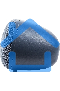 Колонка портатитвная Ural ТТ М100+ синий 6W 1.1 BT/3.5Jack/USB-C 10м 1200mAh (без.бат) (УРАЛ ТТ М100+ СИНИЙ)