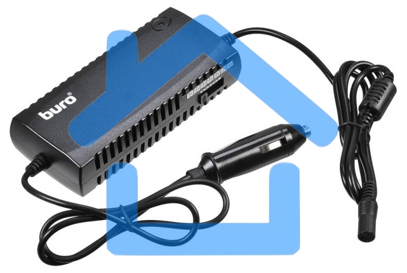 Блок питания Buro BUM-1200C120 ручной 120W 15V-24V 8-connectors 6A 1xUSB 1A от прикуривателя