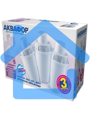 Картридж АКВАФОР В15 (В100-15) комплект 3шт