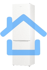 Холодильник Gorenje NRK6201EW4 белый (двухкамерный) (NO FROST)