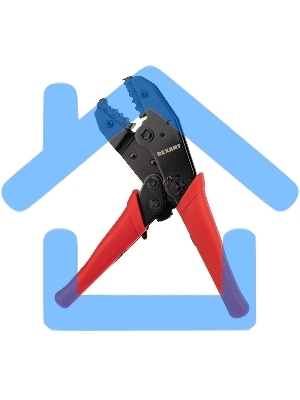 Кримпер Rexant HT-301 J для обжима F и BNC разъемов RG-174, RG-179, Fiber Optic