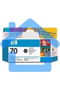 Картридж струйный HP №70 C9449A фото черный для HP DJ Z2100/Z3100 (130мл)